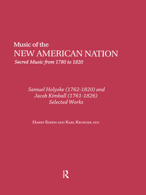 cover image of Samuel Holyoke (1762-1820) and Jacob Kimball (1761-1826)